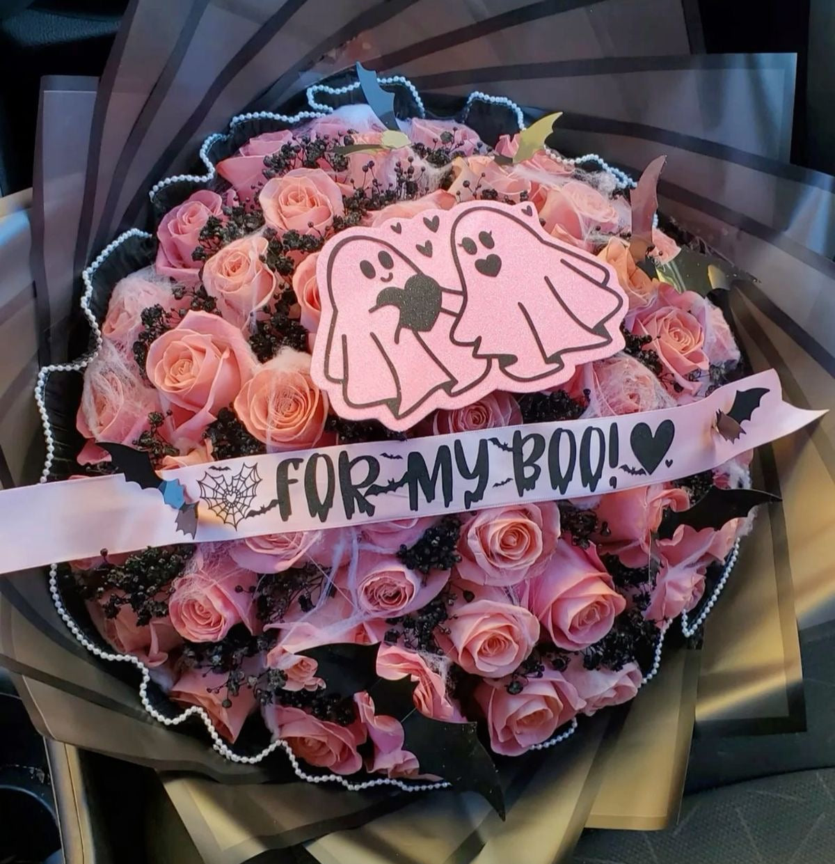 Pink Ghost Bouquet