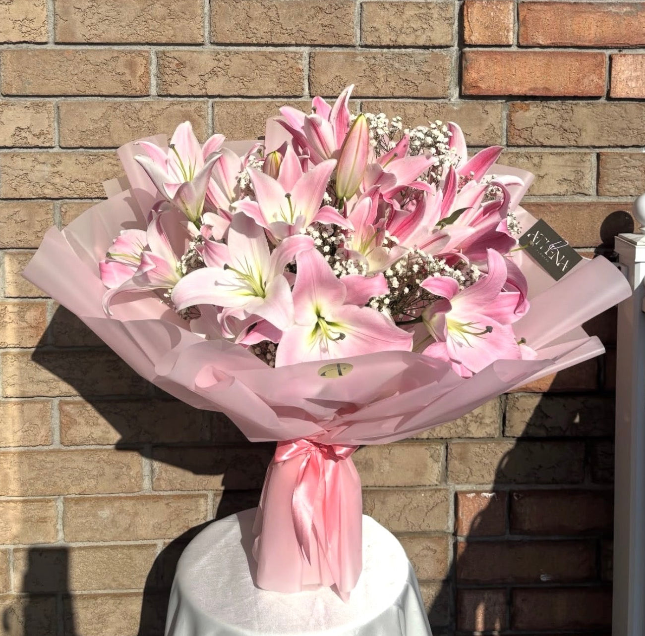 Pink Lilies