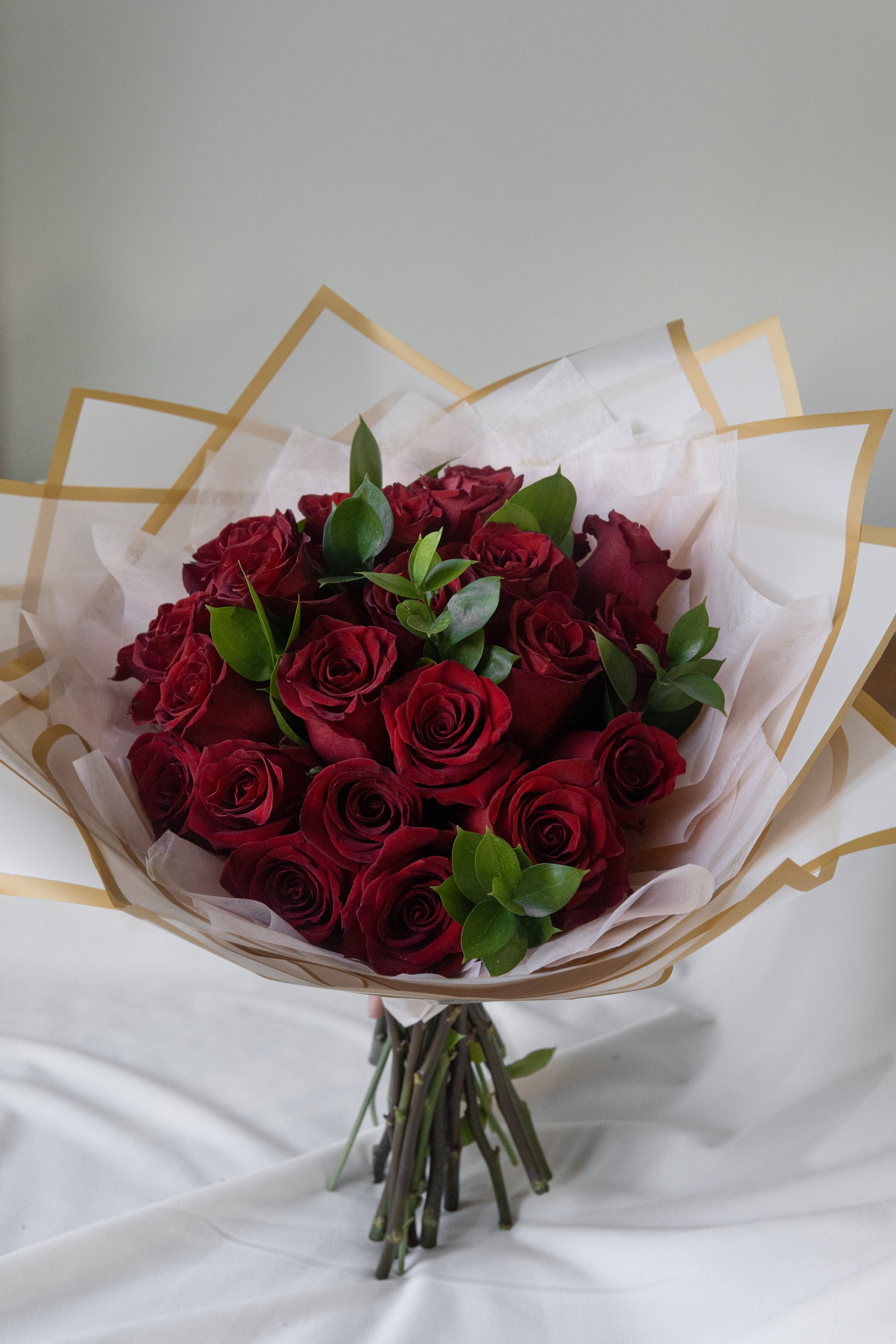 Classic Rose Elegance bouquet by Athena Flowers, Mississauga, view 4