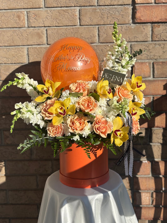 Peach Garden Box